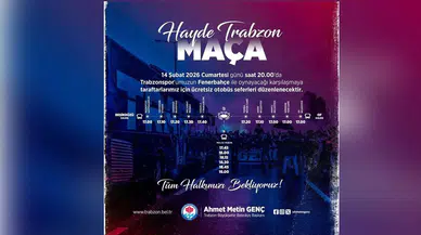 Trabzon'da Taraftara Ücretsiz Ulaşım ve Otopark Hizmeti!