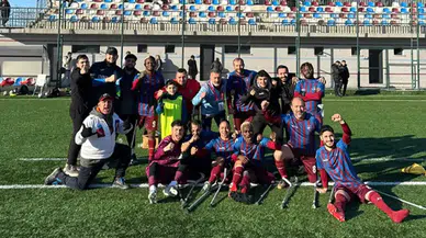 Trabzon Ampute Futbol Takımı, İzmir'i 7-0 Mağlup Etti