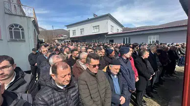 Samsun'da Ambulans Şoförü Recep Sağıroğlu Son Yolculuğuna Uğurlandı