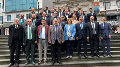 TİMBİR Heyeti Trabzon Gazeteciler Cemiyeti'ni Ziyaret Etti