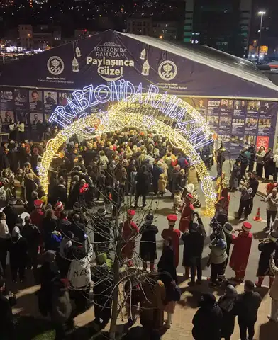 Trabzon'da Ramazan Ayı'nda 18 İlçede Büyük İftar Sofraları Kurulacak!