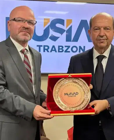 Tatar'dan MÜSİAD Trabzon'da Kıbrıs ve Ekonomik İş Birliği Mesajı
