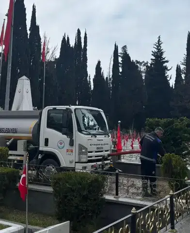 Trabzon'da Ramazan Bayramı İçin Kapsamlı Temizlik Çalışması