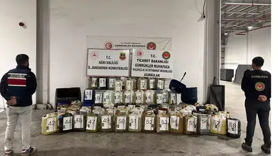 İran Kökenli Bir Otobüste 1 Tonluk Metamfetamin Ele Geçirildi!