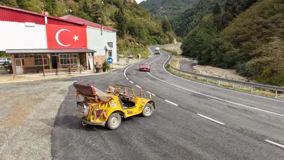 Trabzonlu Sabri Yavuz'un Hayalindeki Otomobil İlgi Odağı Oldu!