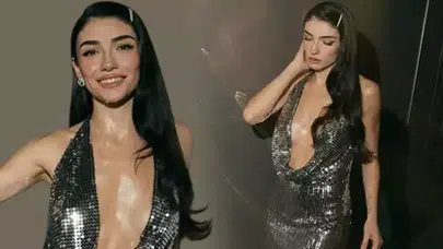 Hazar Ergüçlü'nün Cesur Leopar Kombini, Moda Dünyasında Yankı Buldu