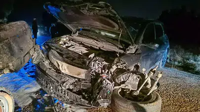 Bursa'da Cip Yangın Çıkardı: Yaralı Sürücü Kaçmaya Çalıştı