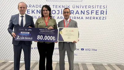 KTÜ'den ISIF'25 ve Patentle Türkiye'de Ödül Alanlara Kutlama Töreni