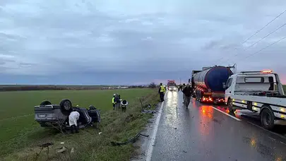 Tekirdağ'da Trafik Kazasında 70 Yaşındaki Kadın Yaşamını Yitirdi
