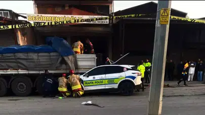 Alaşehir'deki TIR Kazasın; Bir Polis Memuru Şehit Oldu