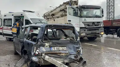 Karabük’te Korkunç Trafik Kazası: 5 Yaralı Hastaneye Kaldırıldı!