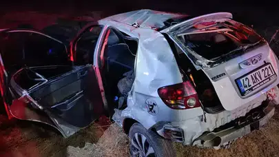 Kadınhanı'nda Trafik Kazası: 1 Ölü, 3 Yaralı, Soruşturma Başlatıldı