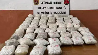 Hakkari’deki Uyuşturucu Operasyonunda 32 Kilo Madde Ele Geçirildi