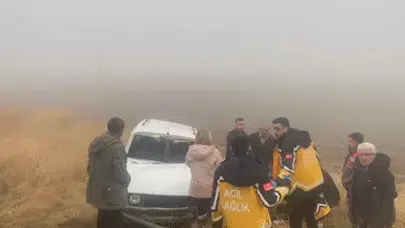 Sisli Hava Koşulları Acil Duruma Neden Oldu: 5 Yaralı Var!