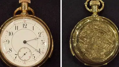 Titanik'e Ait Altın Cep Saati, Müzayedede Rekor Fiyata Satıldı