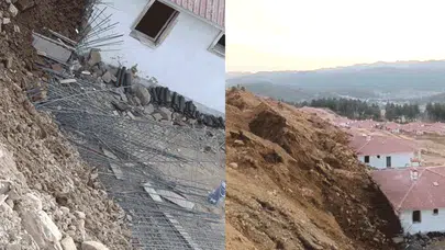 Kahramanmaraş'ta Depremin Ardından Heyelan Tehlikesi Baş Gösterdi
