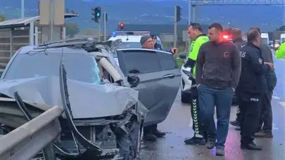 Samsun'daki Trafik Kazasında Üç Yaralı: Kaza Anı Korkuttu!