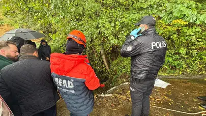 Trabzon'da Kaybolan Mehmet Anik'in Cesedi Menfezde Bulundu