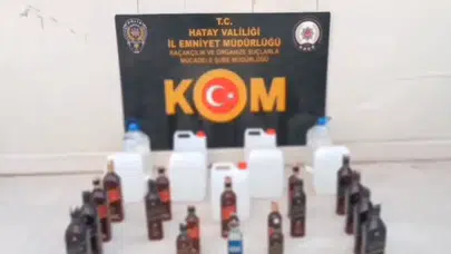 81 İlde Sahte Alkol Operasyonu: 91 Bin Litre Kaçak İçki Ele Geçirildi