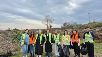 Trabzon'da Doğal Güzellikler İçin Temizlik Etkinliği Düzenlendi