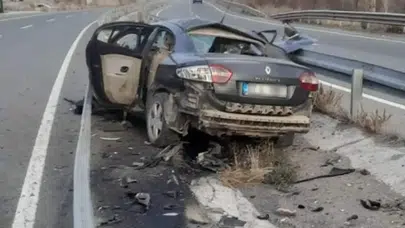 Gümüşhane-Trabzon Karayolunda Buzlanma Kazası: 4 yaralı