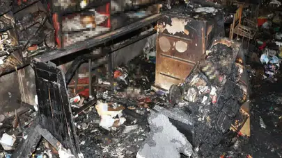 Veresiye Tartışması Bakkalı Kundakladı, Müşteri Tutuklandı