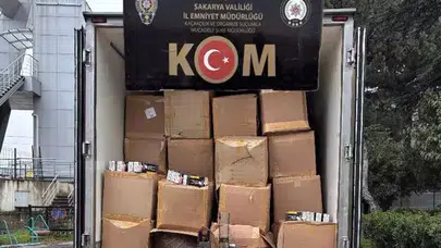 Sakarya'da Kaçak Tütün Operasyonunda 2.4 Ton Tütün Ele Geçirildi
