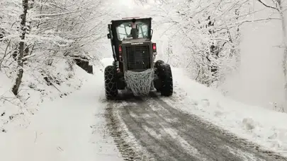 Trabzon'da Kış Koşullarına Karşı Alınan Önlemler Artıyor
