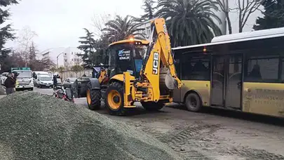Gülbaharhatun'daki Yol Çalışmaları Trafiği Alt Üst Etti