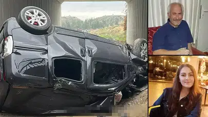 Tarsus'ta Köprüden Düşen Araçta Baba ve Gelini Hayatını Kaybetti