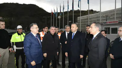 Trabzonspor'un Maç Öncesi Yeni Yol Düzenlemesi İle Trafik Rahatlayacak