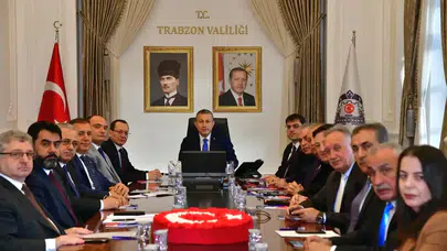 Trabzon'da Ramazan İçin Güvenlik ve Denetim Önlemleri Ele Alındı