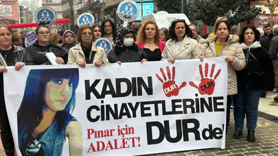 Pınar Kaynak İçin Adalet Yürüyüşü: "Kadın Cinayetleri Kabul Edilemez!"