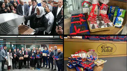Trabzon'da Zuluf Markası ile Yeni Çikolata Tesisi Açıldı!
