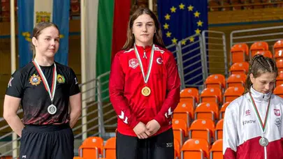 Beyzanur Akkuş, Bulgaristan'da Altın Madalya Kazandı