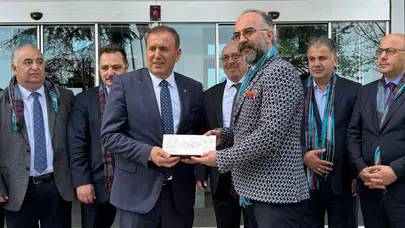 TİMBİR Heyeti, Başkan Çelebi ile İşbirliği Olanaklarını Değerlendirdi