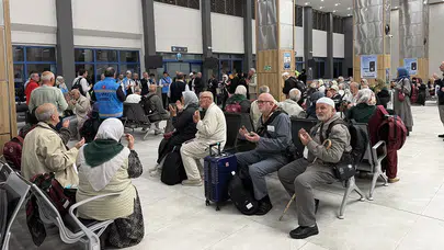 Trabzon'dan 158 Kişilik Hac Kafilesi Kutsal Topraklara Uğurlandı