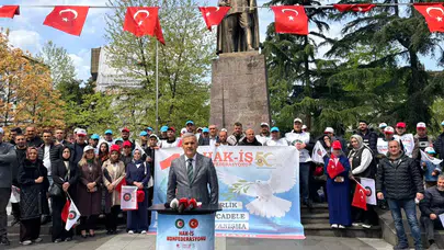 Trabzon'daki 1 Mayıs Kutlamalarında Aniden Durma Yaşandı!