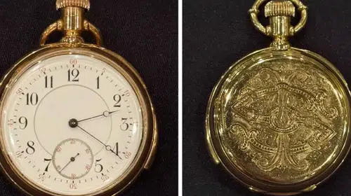 Titanik'e Ait Altın Cep Saati, Müzayedede Rekor Fiyata Satıldı