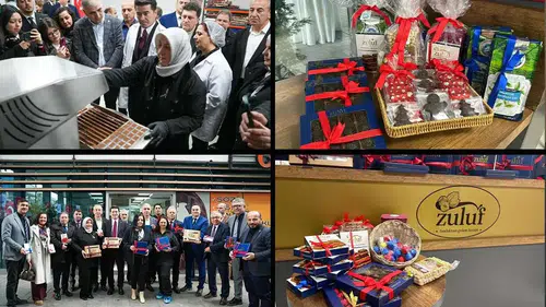 Trabzon'da Zuluf Markası ile Yeni Çikolata Tesisi Açıldı!