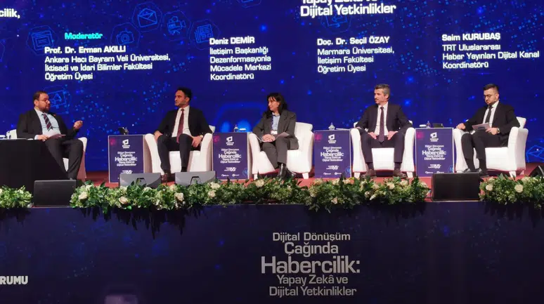 Gazetecilik Panelinde Yapay Zeka ve Dezenformasyonun Rolü Tartışıldı
