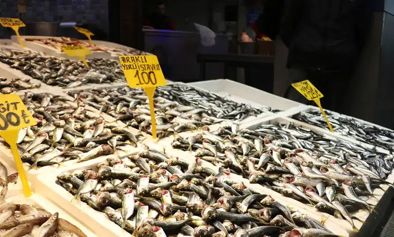 Trabzon’un Balık Pazarları'nda İstavrit Dominasyonu