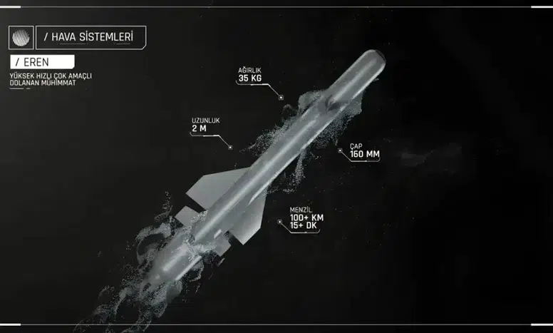 ROKETSAN, Yeni Füze Sistemine Eren Bülbül'ün İsmini Verdi