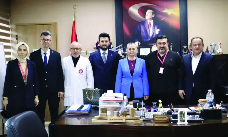 CHP Heyeti Akçaabat Hastanesi'nde: Sorunlar Görüşüldü