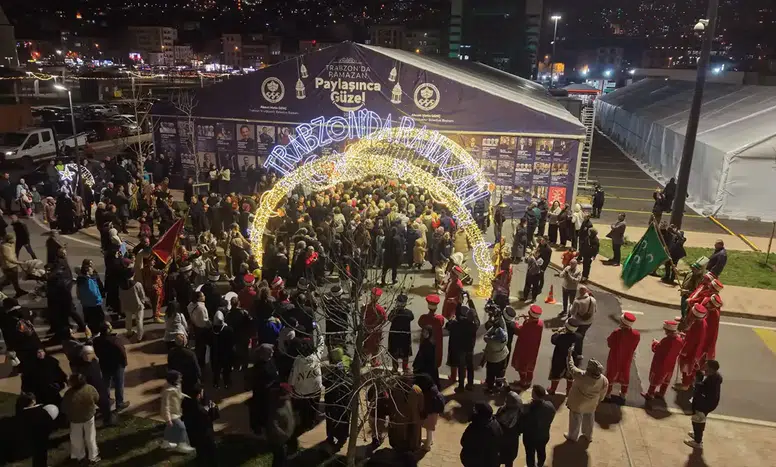 Trabzon'da Ramazan Ayı'nda 18 İlçede Büyük İftar Sofraları Kurulacak!