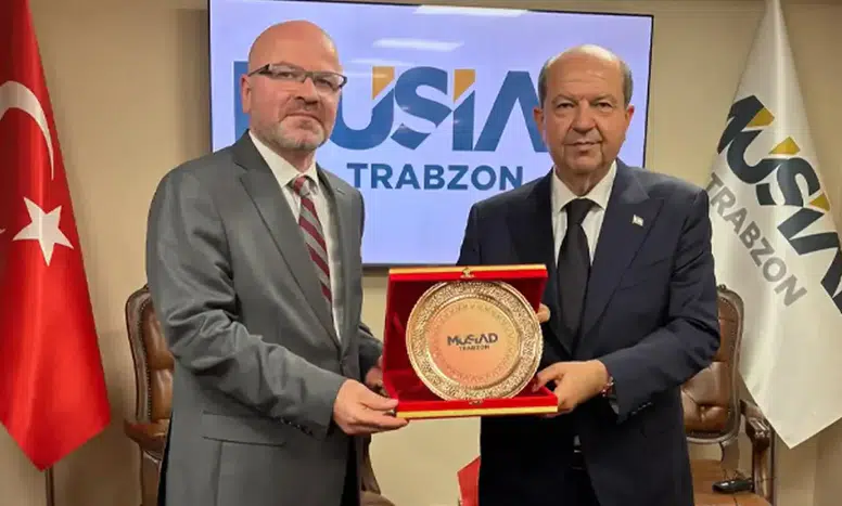 Tatar'dan MÜSİAD Trabzon'da Kıbrıs ve Ekonomik İş Birliği Mesajı