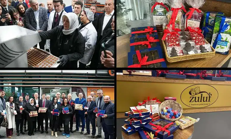 Trabzon'da Zuluf Markası ile Yeni Çikolata Tesisi Açıldı!