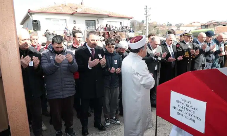 Kahramanmaraşlı Piyade Üsteğmen Kalyoncu, Son Yolculuğuna Uğurlandı