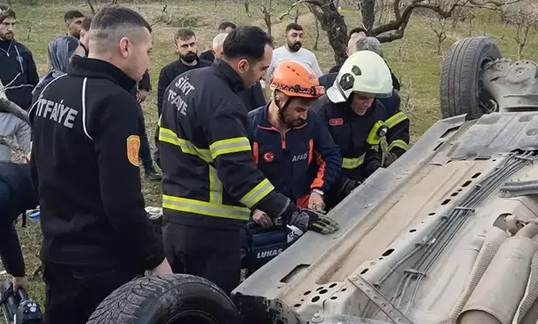 Siirt'te Feci Trafik Kazası: Baba ve Kızı Hayatını Kaybetti