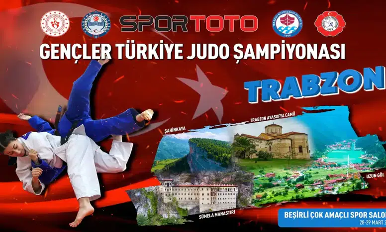 Trabzon'da 50 İlden 787 Sporcuyla Judo Şampiyonası Heyecanı Yaşanacak!